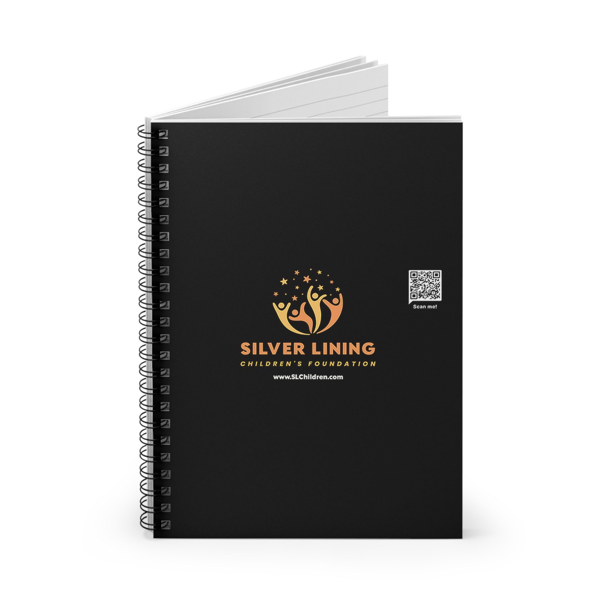 Silver Lining Children Foundation Spiral Notebook — Ruled Journal - Image 2