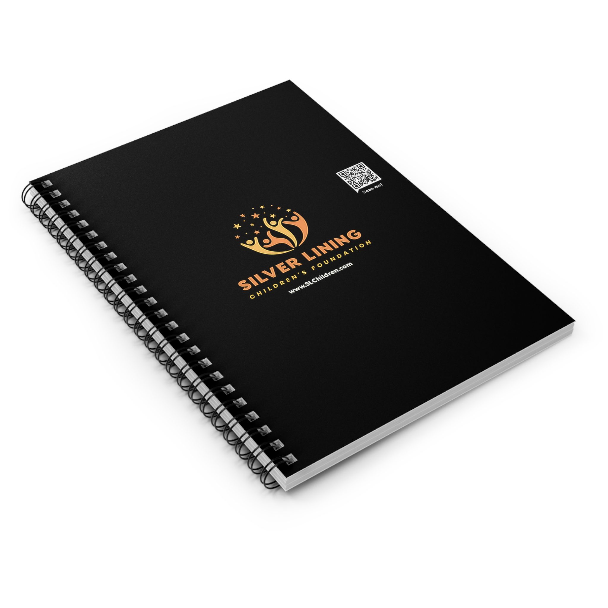 Silver Lining Children Foundation Spiral Notebook — Ruled Journal - Image 3