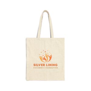 Silver Lining Children Foundation Cotton Canvas Tote Bag