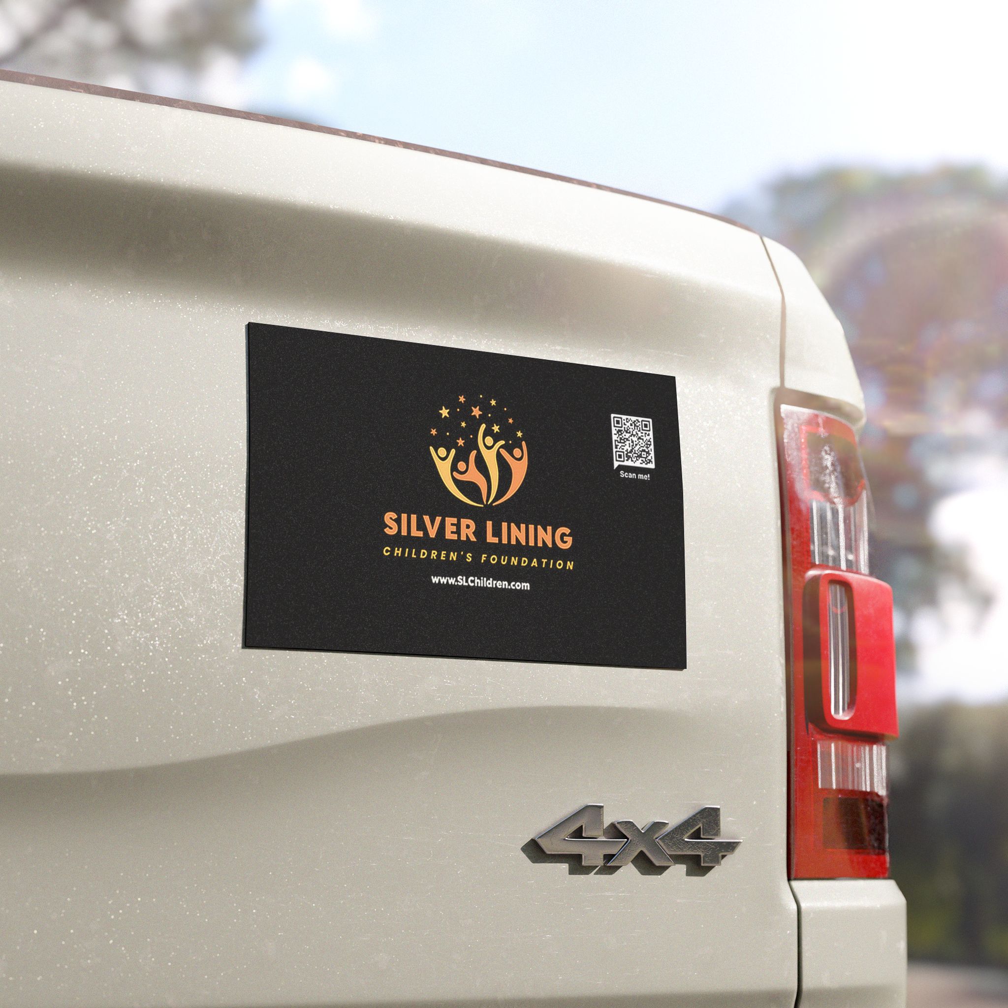 Silver Lining Children Foundation Car Magnet - Image 4