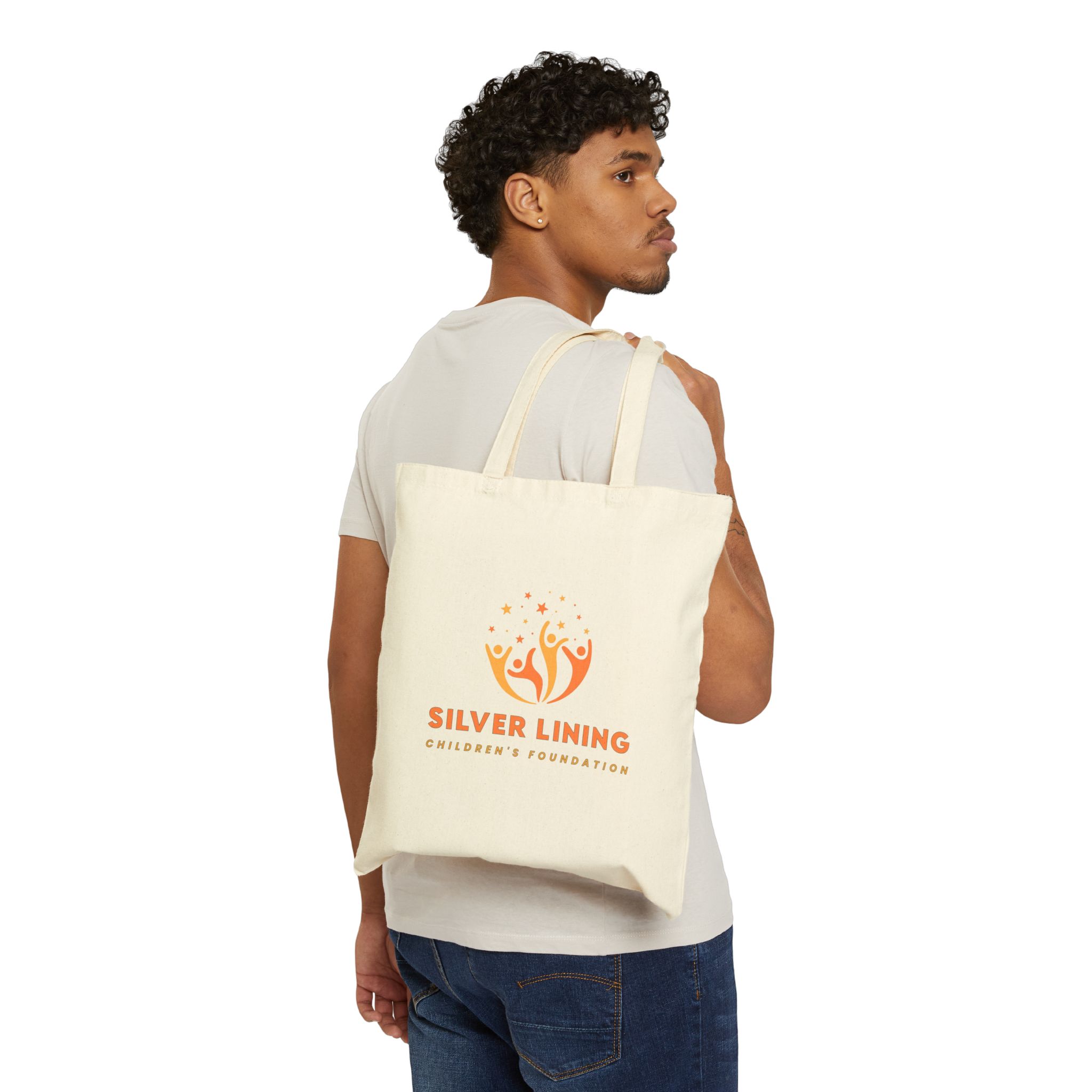 Silver Lining Children Foundation Cotton Canvas Tote Bag - Image 3